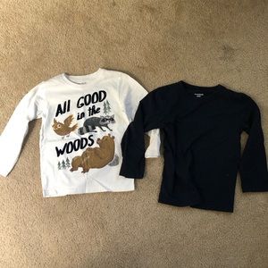 Long sleeve tops for boys